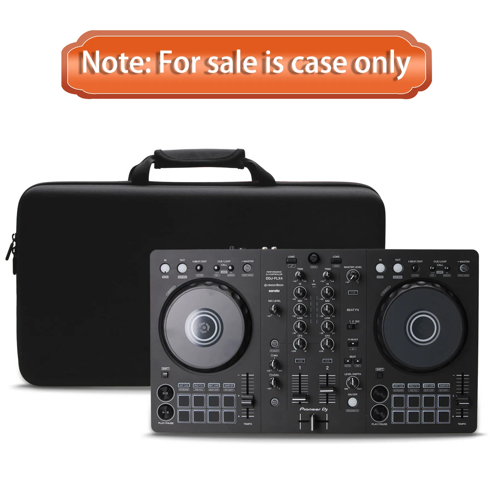 Imagem -06 - Ltgem Music Device Storage Box Case para Pioneer dj Ddj-flx4 2-deck Rekordbox e Serato dj Controller