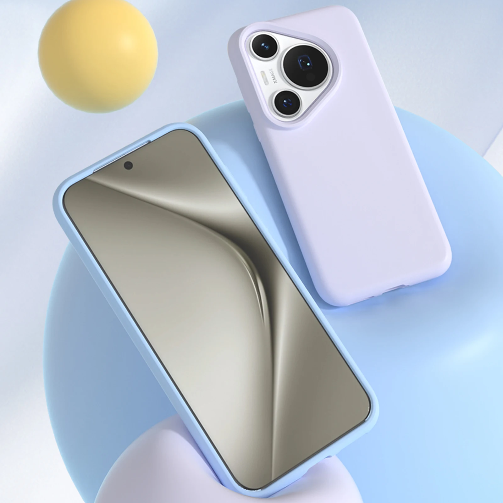 Shockproof Soft Liquid Silicone Case For Huawei Pura 70 Pro 80 Ultra 90 Pro Max, Slim Skin Fleece Lining Protection Phone Cover