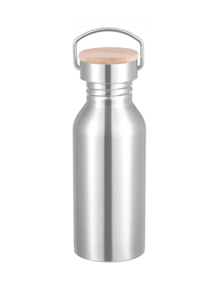 AliExpress Stainless Steel Bicycle Water Bottle Sports Fitness Single Walled Vacuum Insulated Metal Flask