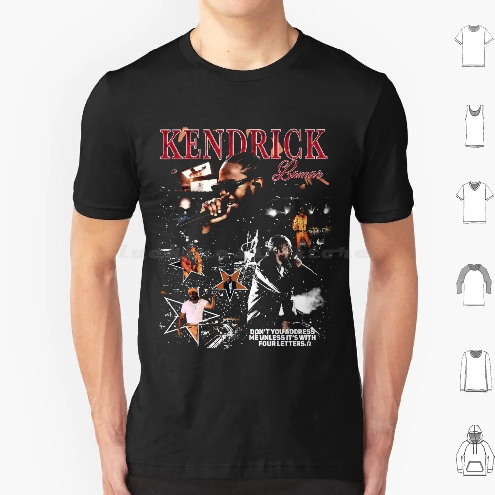 Kendrick Lamar Rap T Shirt Big Size 100% Cotton Kendrick Lamar Damn Kendrick Lamar Damn Rap Hip Hop Music Rapper Mr Morale And