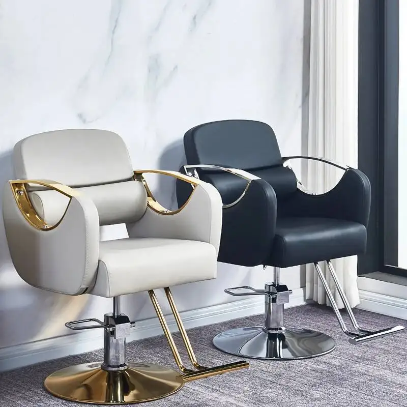 

Cosmetic Manicure Barber Chair Reception Hairdresser Workshop Barber Chair For Salon Stylist Silla Barberia Salon Furniture HY