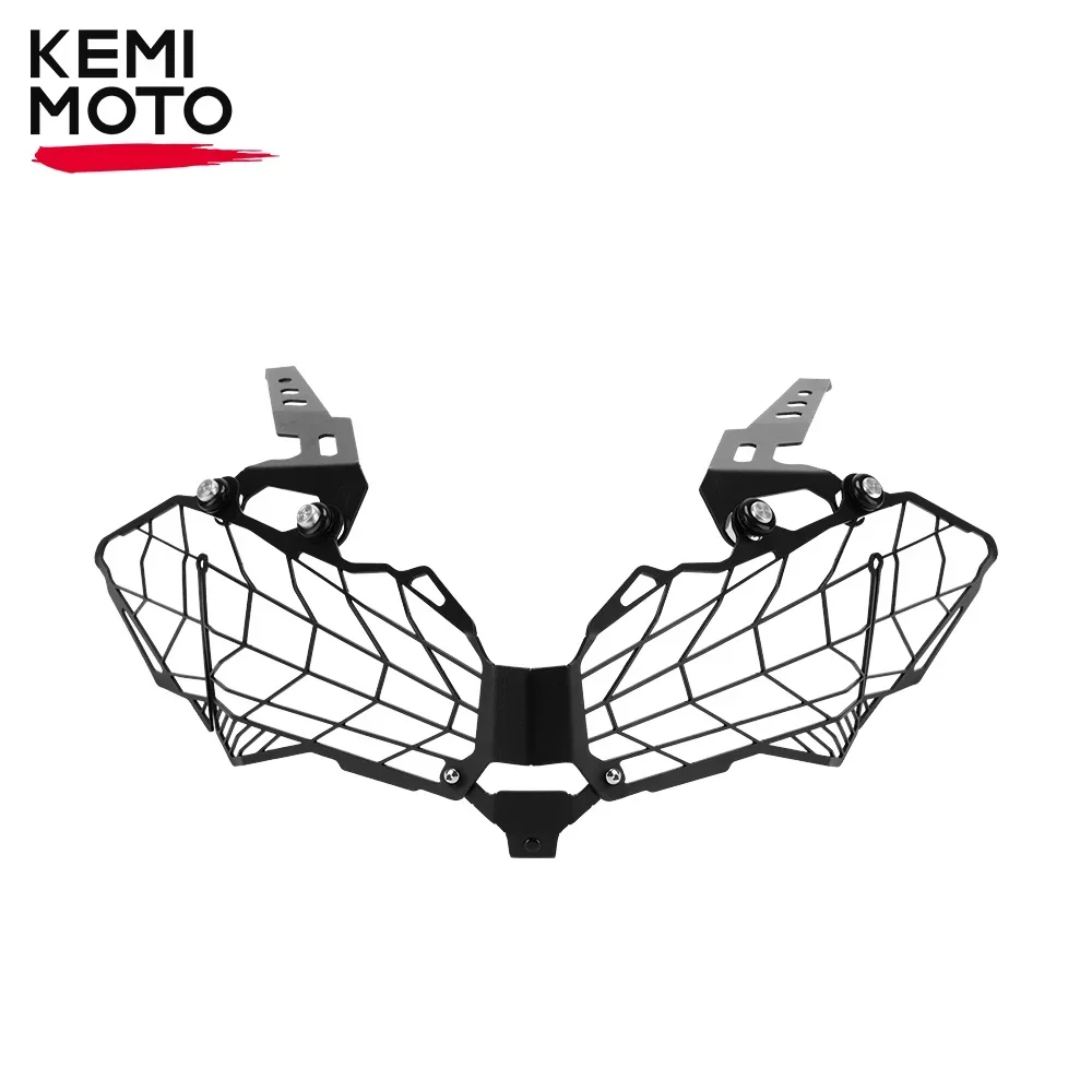 

For KAWASAKI VERSYS 1000 2019-2021 Motorcycle Headlight Protector Guard Front Grille Lamp Guards Cover Net Bracket Protect