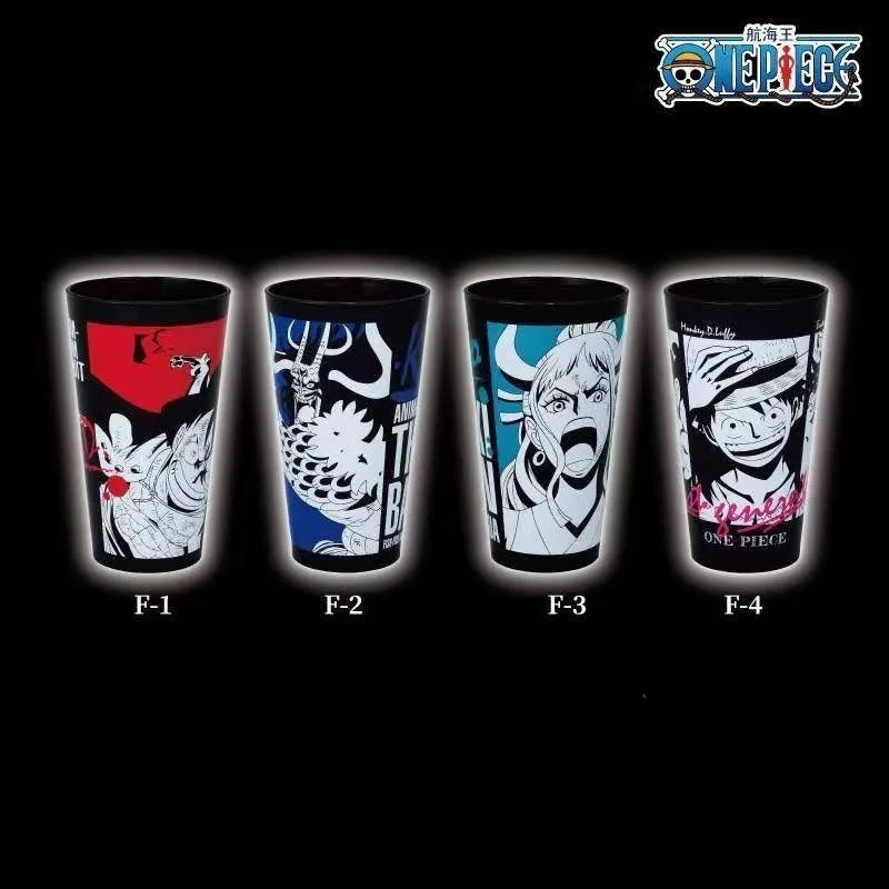 One Piece Animation Creative Peripheral Luffy Yamato Kaido F Prize Cup Unboxed Bagged Coffee Water Cup Holiday Gift Wholesale