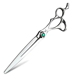 VG10 steel 7 inch hollow hair scissors Barber cutting scissors