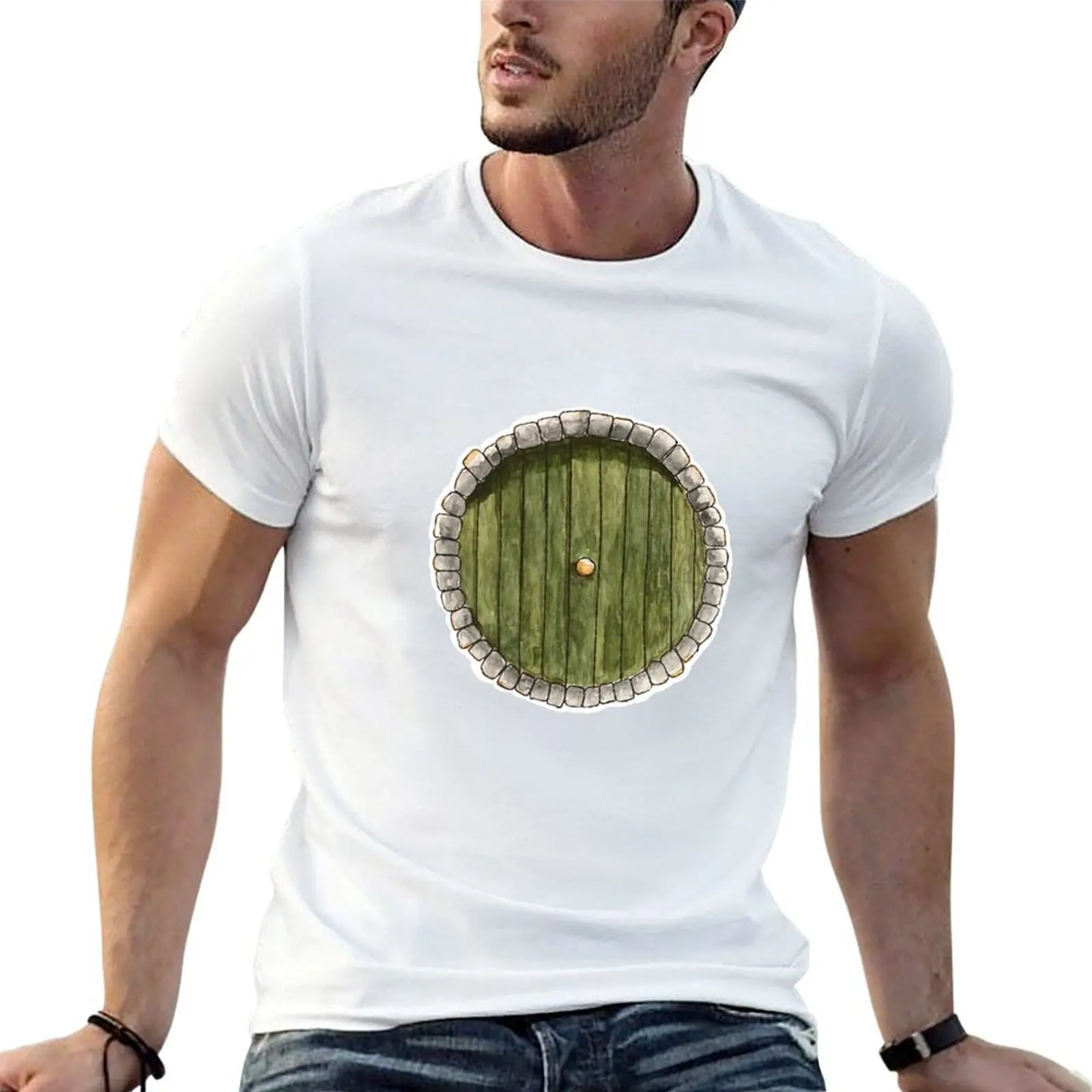 plain t man man for package Door T-Shirt fit slim black shirts for cotton t-shirt Shire