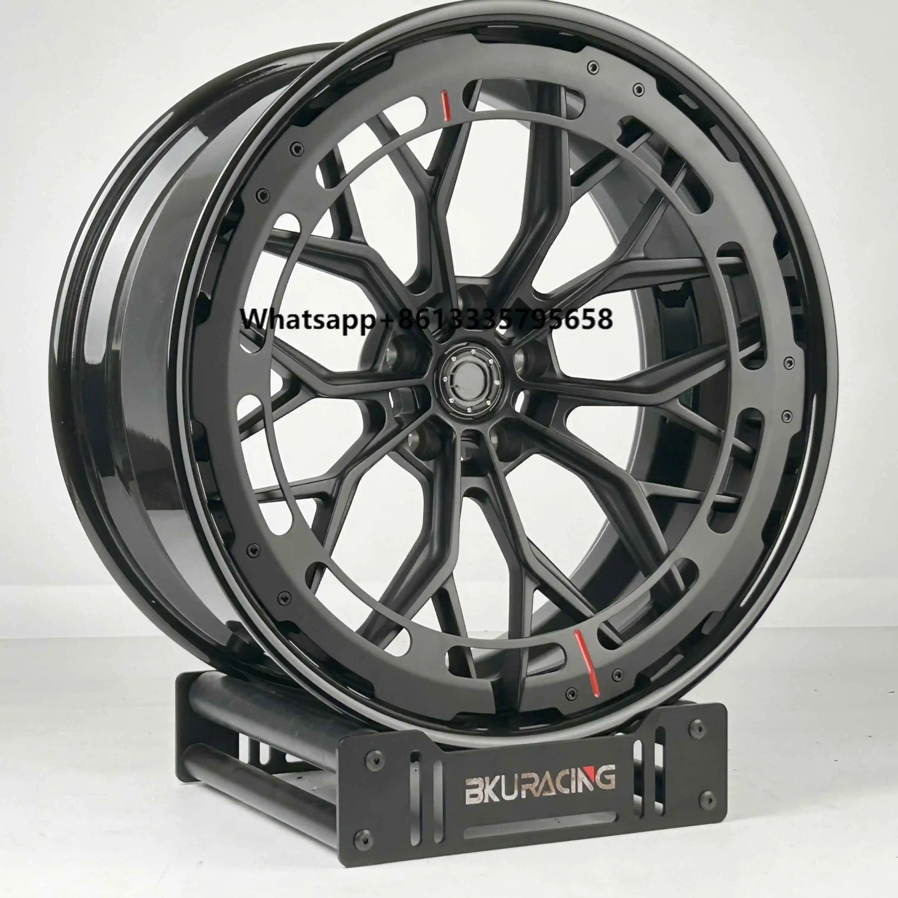 

RC 2-Pieces Custom Forged Wheels for RS6 C6 C7 C8 Rims 20 21 22 Inch Black Light Weight Decorative Circles 5x112 Wheels
