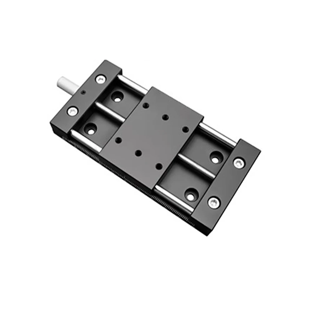 X-Axis Manual Sliding Table with Precision Lead Screw & Linear Guide - DX60A, 50mm Travel