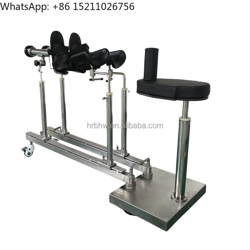 Operating Table Device Portable -s Leg Lumbar Traction Frame