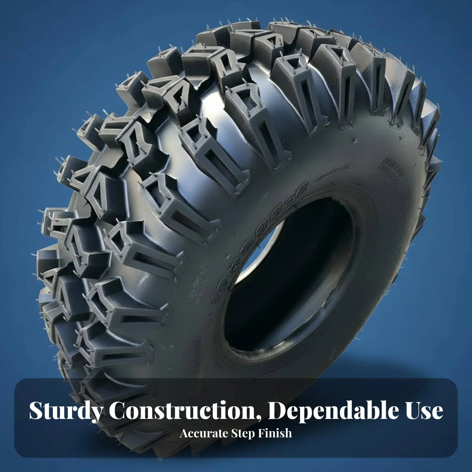 

All-Terrain Snow Utility Vehicle Tire, 15x5.00-6 Vacuum, Deep Tread, Multi-Scene Use for ATV, Agricultural Machinery