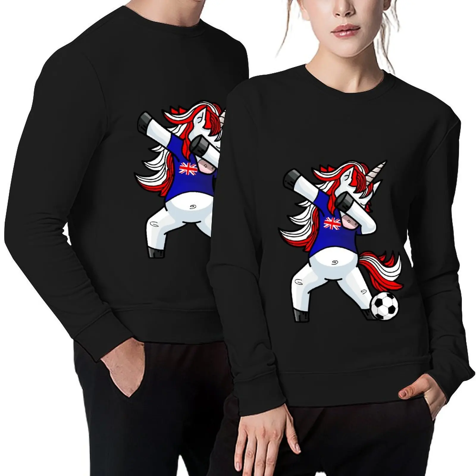 

Dabbing Soccer Unicorn England Pullover men clothing anime clothes mens clothing aesthetic clothing men's sweatshirts