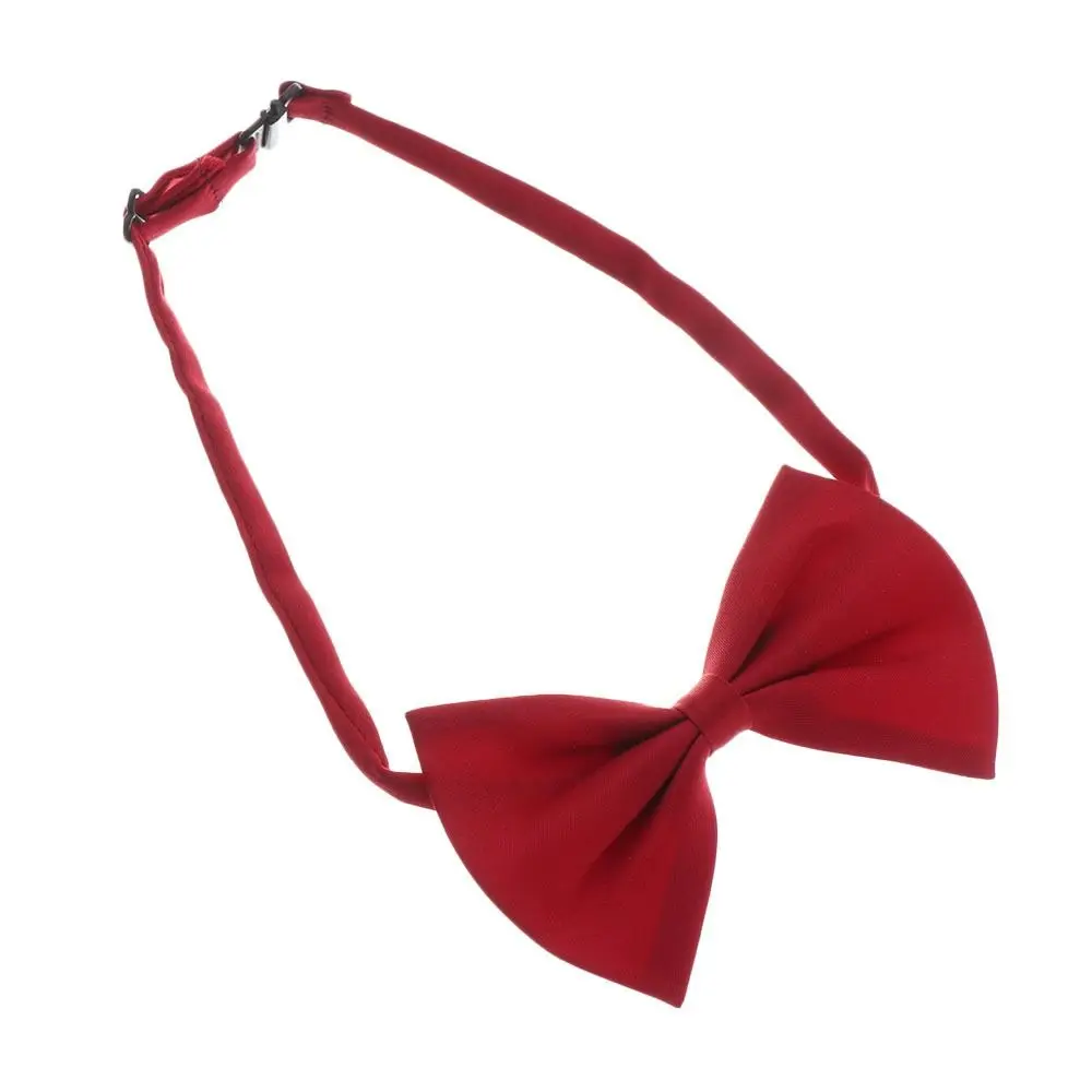 Fashion Solid Color For Children Strap Strap Clip Performance Hanging Pants Clip Tie Suspenders Set Suspenders Clips Bow Tie