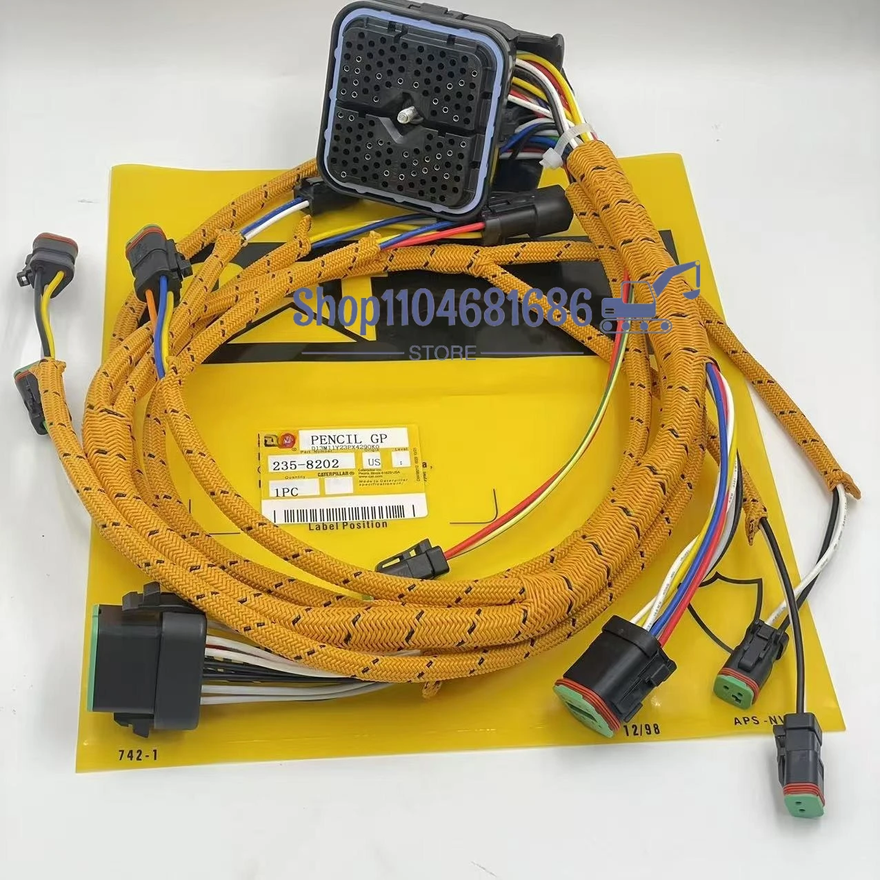

Engine C9 Wire Harness 235-8202 2358202 for CAT-Excavator E330D E336D Hot Selling