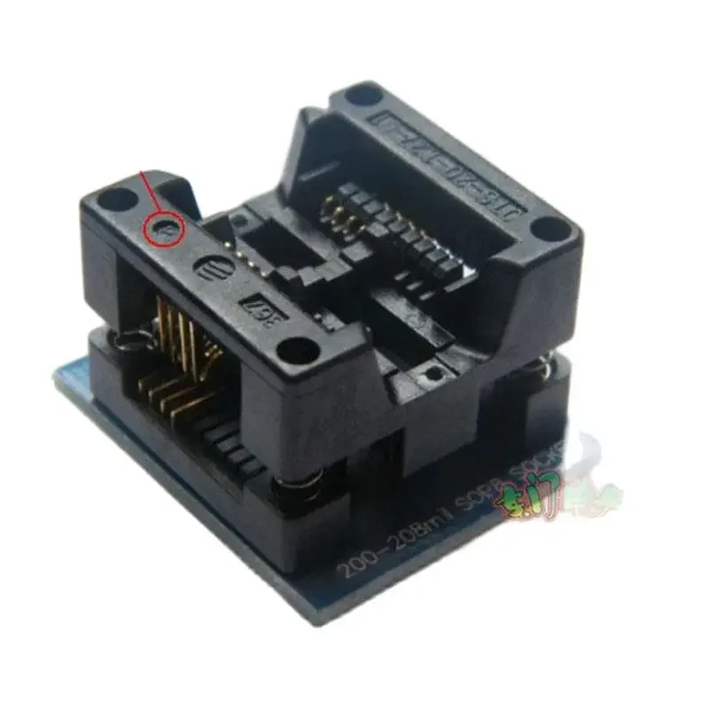 Patch Conversion Adapter for Bounce Burn, SOP8 to DIP8, Wide Body 208mil Programmer