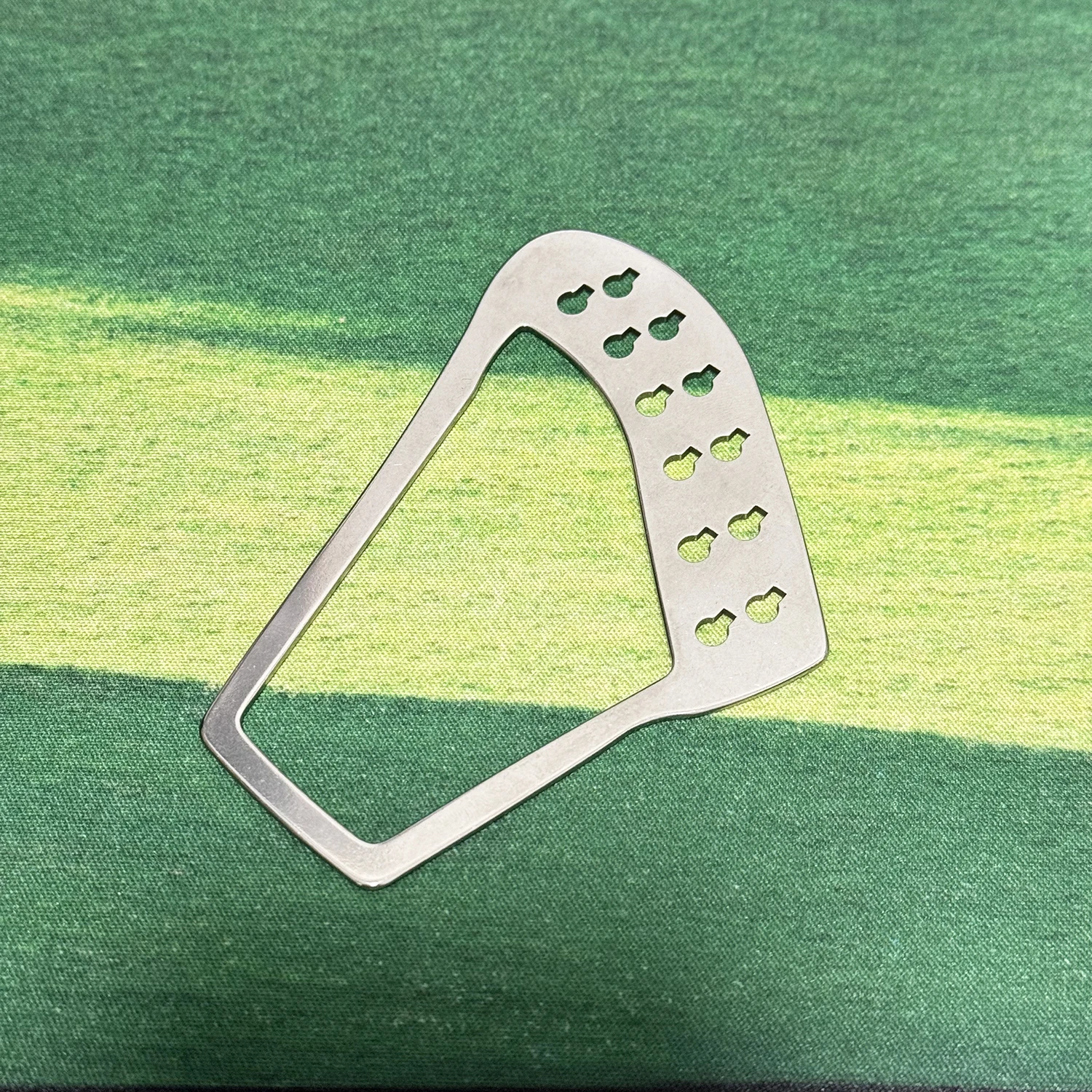 

12-струнный серебряный хвостовик арфы, изготовленный для гитары Rickenbacker, винтажная часть Grace