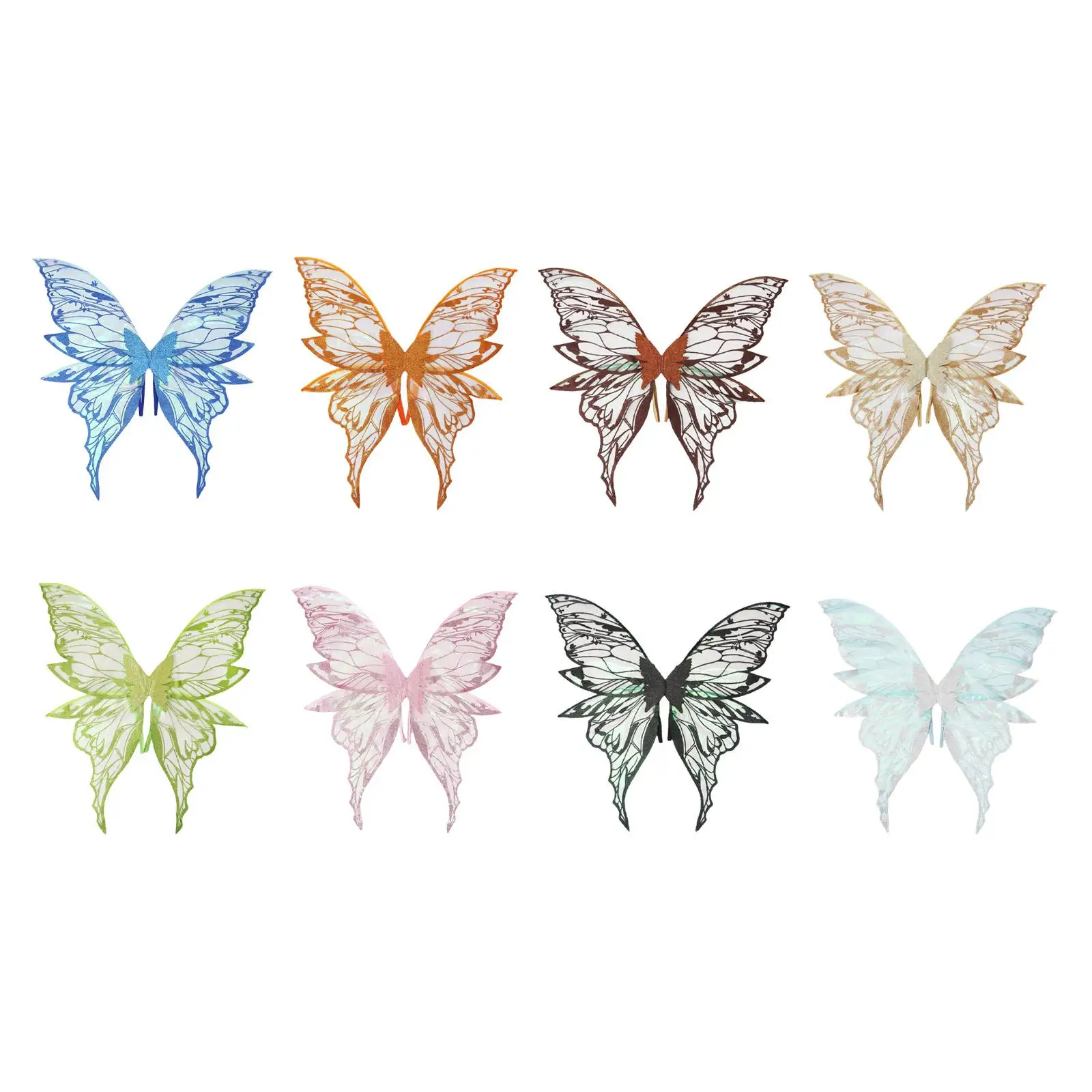 Ala de mariposa, accesorios de disfraz de ensueño ligeros y portátiles para juegos de rol, puesta en escena, fiesta, mascarada, vacaciones