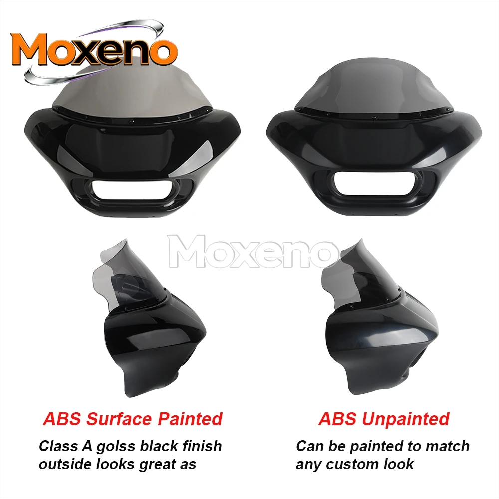 Motorcycle Front Headlight Shark Fairing Wind Shield Screen For Harley Dyna FXDL FXDLS FXDB FXDBI FXDBB FXDBP FXDF FXDFSE FXD/I
