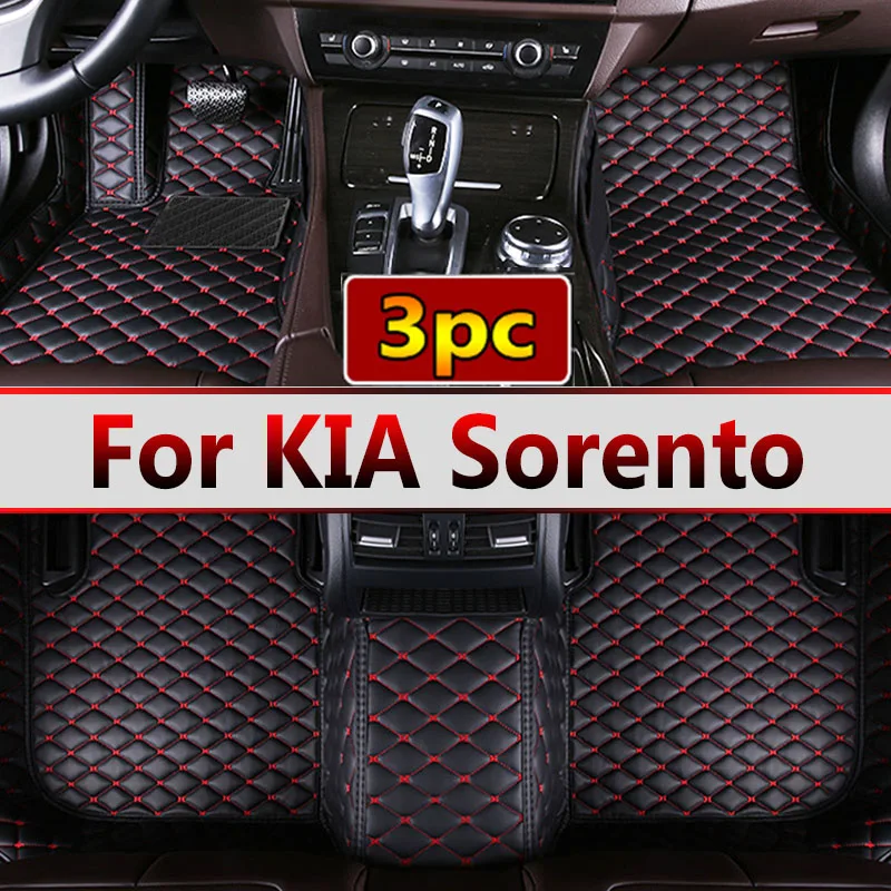 Car floor mats for KIA Sorento（five seat）2006 2007 2008 Customauto foot Pads automobile carpet cover