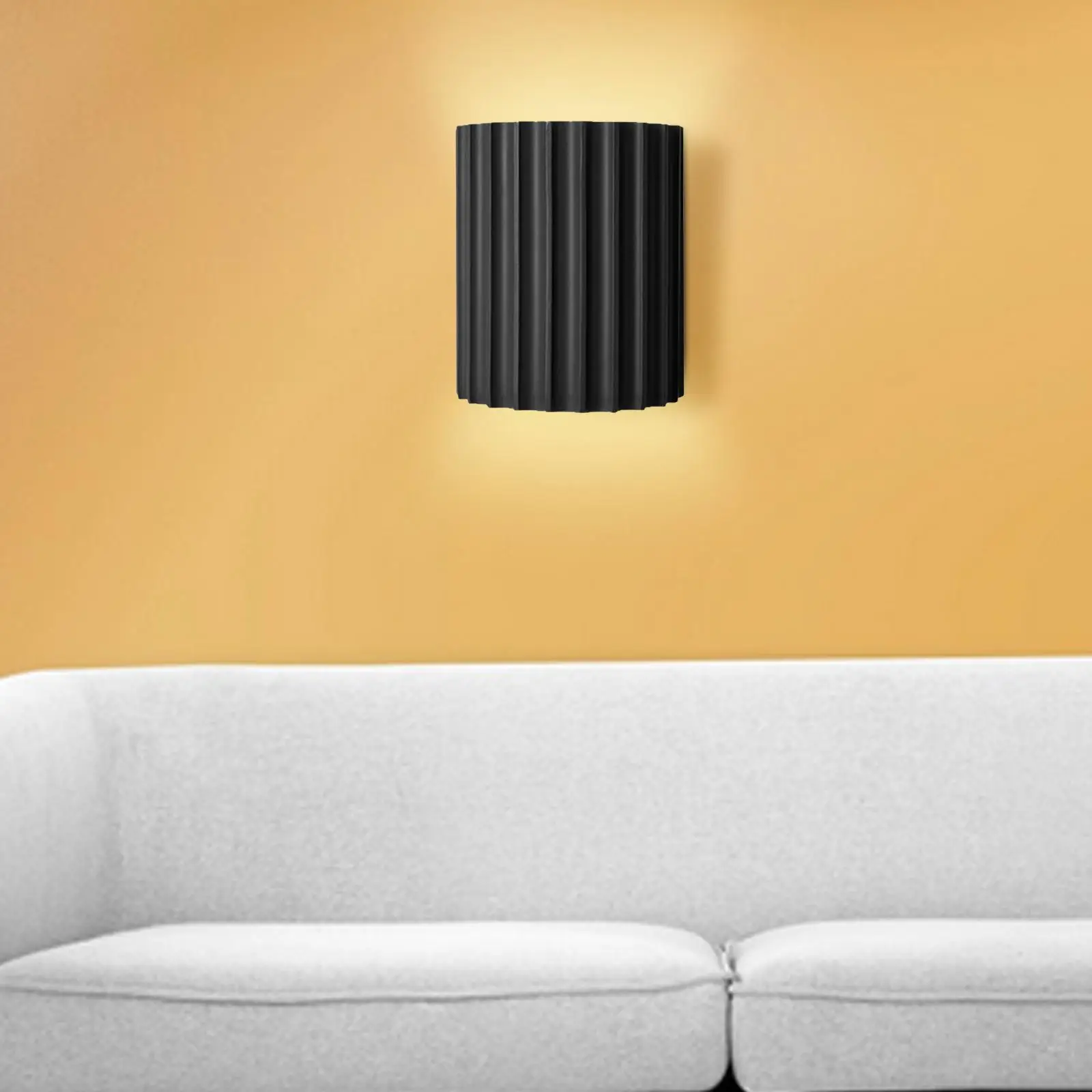 

Wall Sconce Resin Modern Soft Lighting Background Lighting Wall Light Wall Mounted Lamp for Aisle Bedside Bedroom Home Stairs