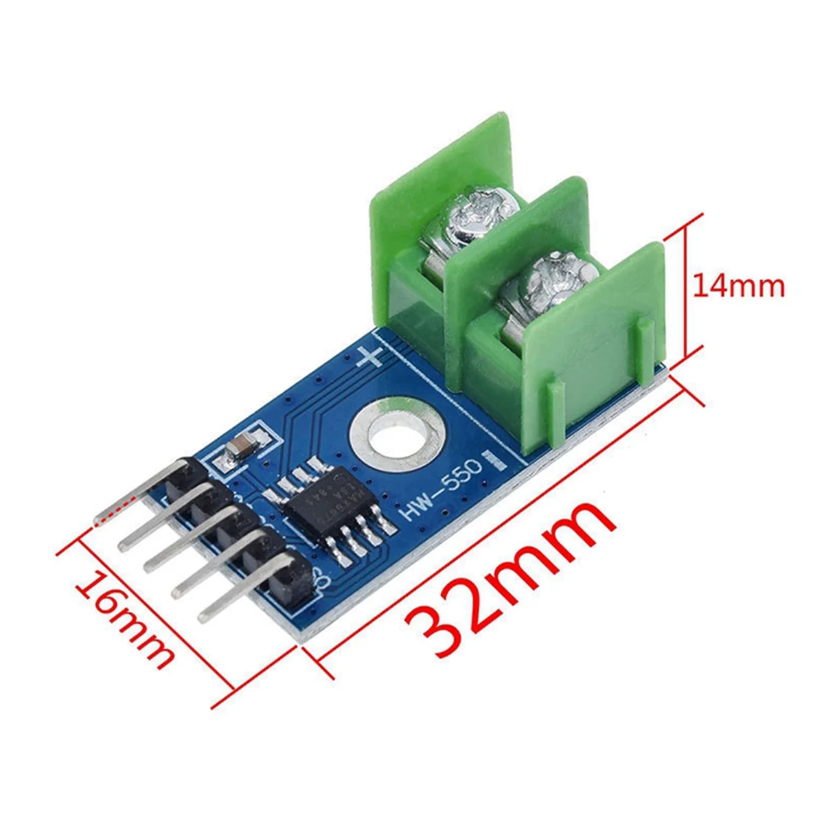 Tech Prévention 6675 avec capteur thermocouple de type K, outil de mesure de haute précision, haute température Ghable