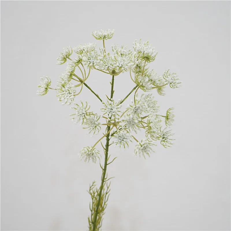 5 Stück Künstliche Spitzen-Schaumstoffblumen Hochzeitsdekoration Party Blumenarrangement Kunstblumen Wohnzimmer Esstisch Dekorationszubehör – Detail 3