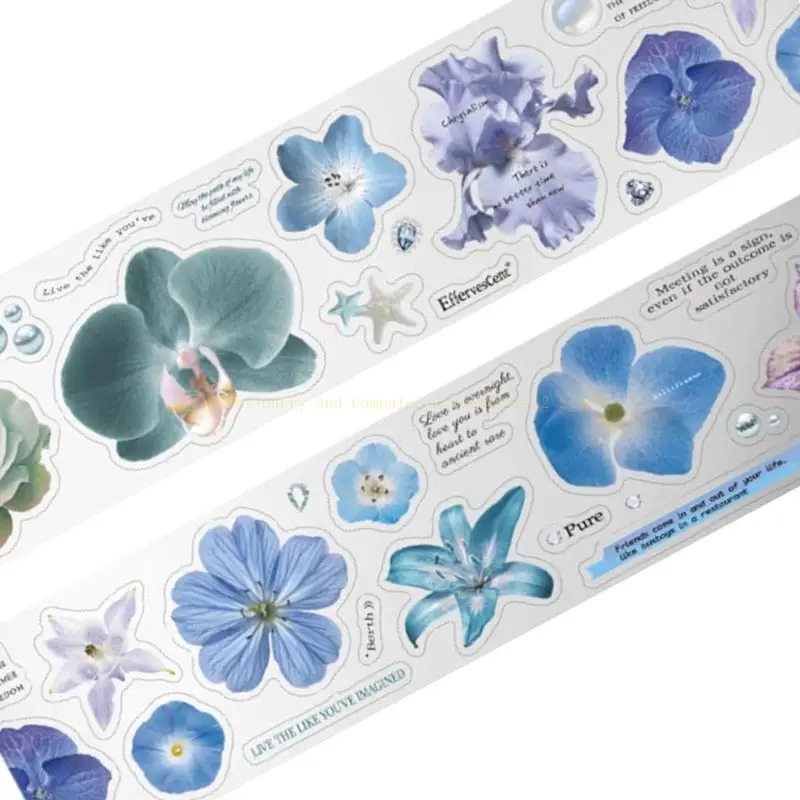 شريط فني زخرفي قابل لإعادة الاستخدام من PET Craft لاصق زخرفي لمجلات القصاصات وشريط صياغة متعدد الأغراض #4