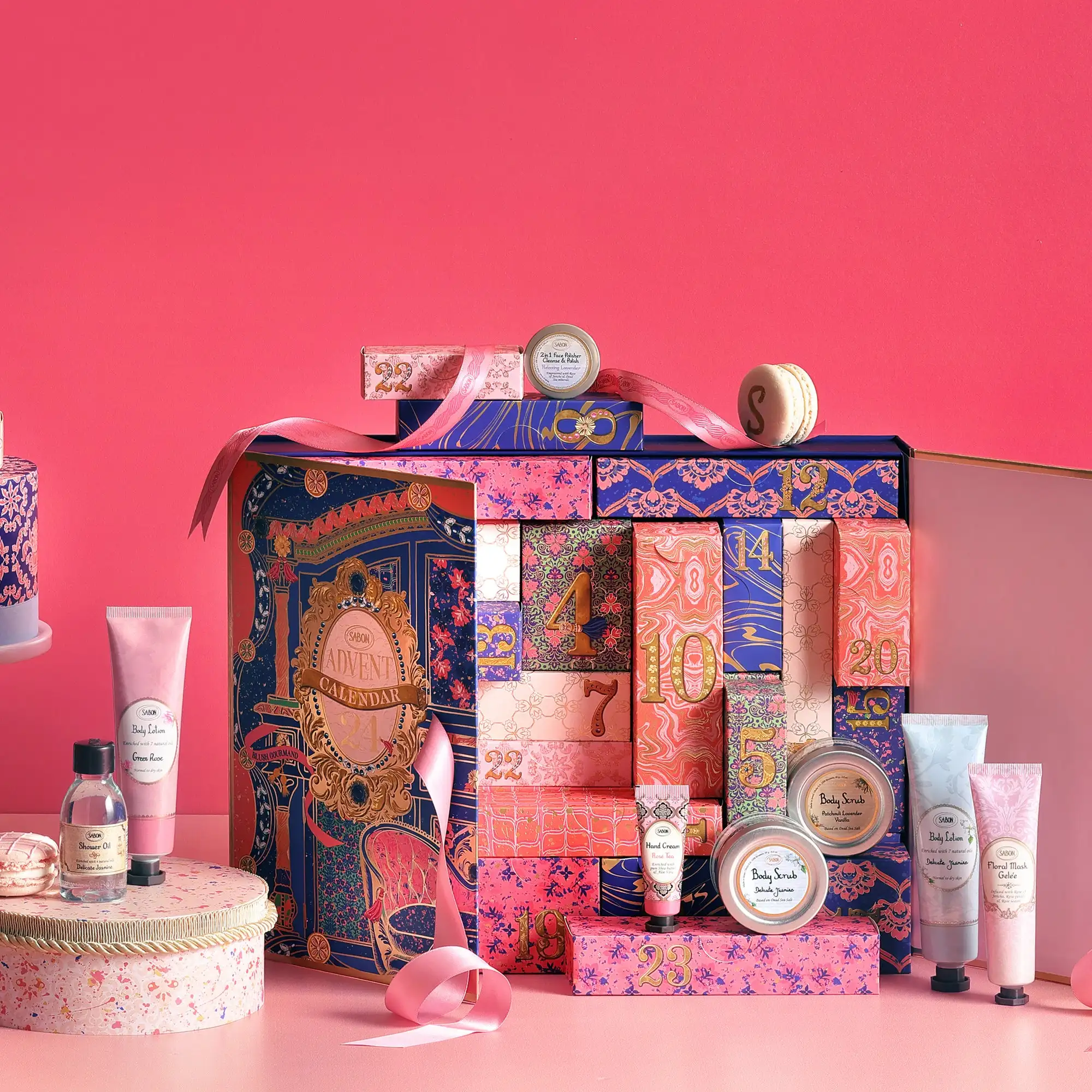 Customized queryChina Wholesale Reasonable Price Christmas 24 Day Luxury Custom Cardboard Cosmetic Gift Advent Calendar Box Pape