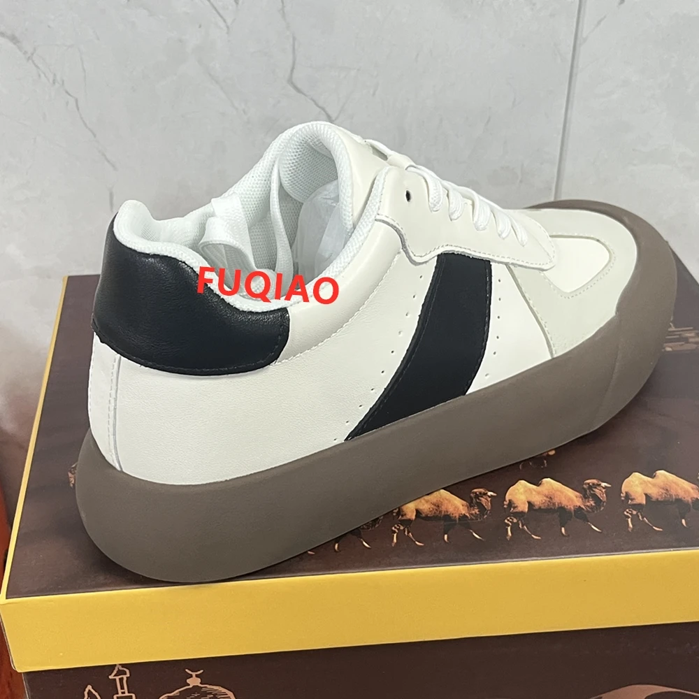 Mann Kuh Leder Turnschuhe Mode Aufzug Schuhe Höhe Erhöhen Einlegesohlen 7CM Leder Schuhe für Männer Casual Hohe Lift sport – Detail 6