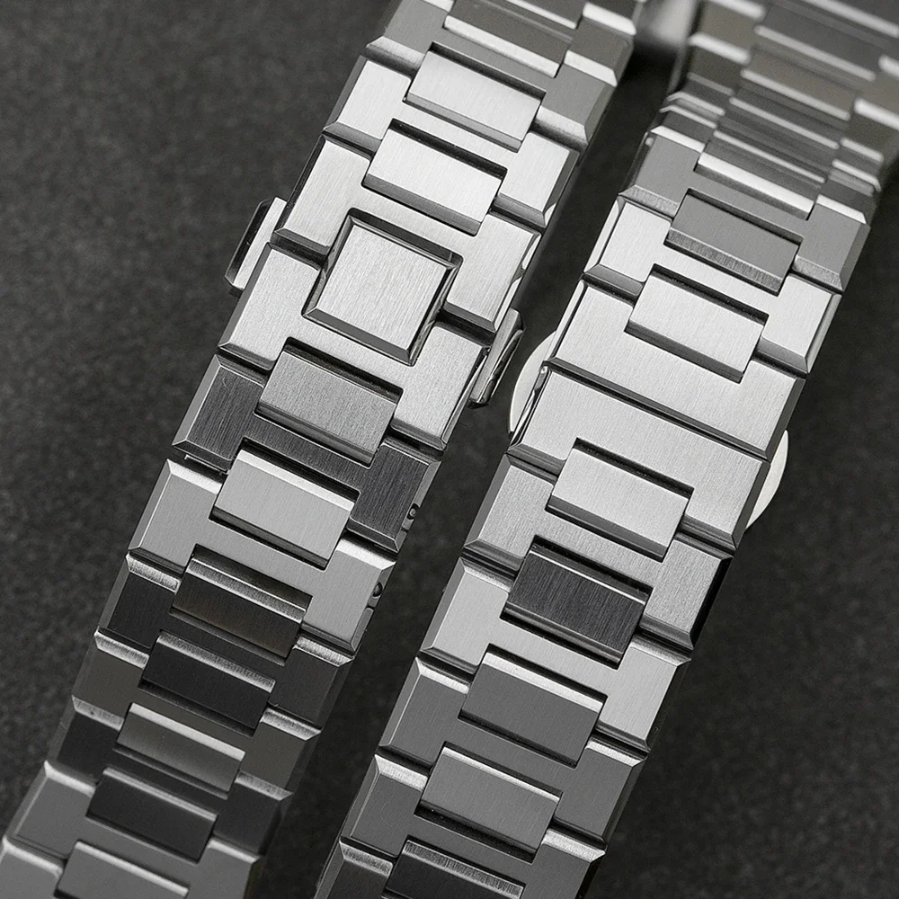 Cinturino in metallo in acciaio inossidabile 361L adatto per Apple Watch 4 5 6 7 8 9 41mm 44mm 45mm cinturino modificato accessori per custodia