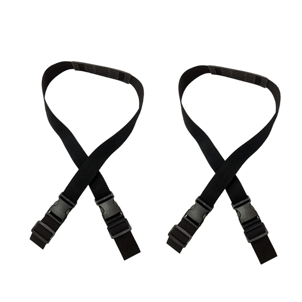 2Pcs Skateboard Carry Strap Heavy Duty Adjustable Shoulder Bands Portable Carrying Straps for Scooter Bike Sports Equipment