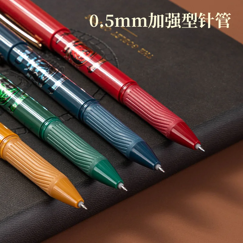 Random 1pcs Harry Potter Signing Pen Magic Academy Badge Pen 0.5mm Bullet Pen Student Stationery School Supplies