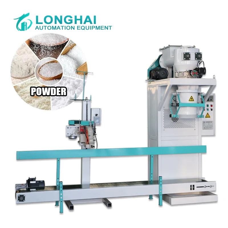 5kg 15kg 25kg Powder Maize Flour  Packing Machine Remote Monitoring High-Accuracy Energy Saving for Food  Agriculture Industry