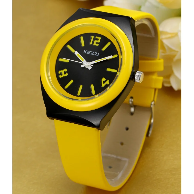 KEZZIKezzi Fashion Children Boys and Girls Cartoon Watch Birthday Watch Fluorescent