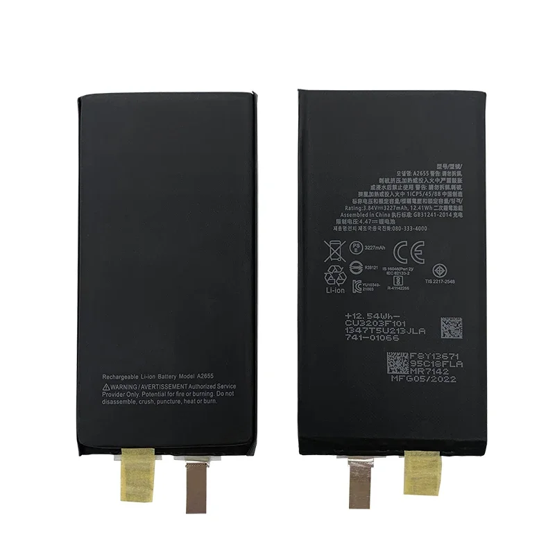 Original Battery Cell No Without Flex Pop Up For Apple iphone X XR XS 11 12 Pro Max Spot Welding Qianli Icopy Plus JC V1S Pro