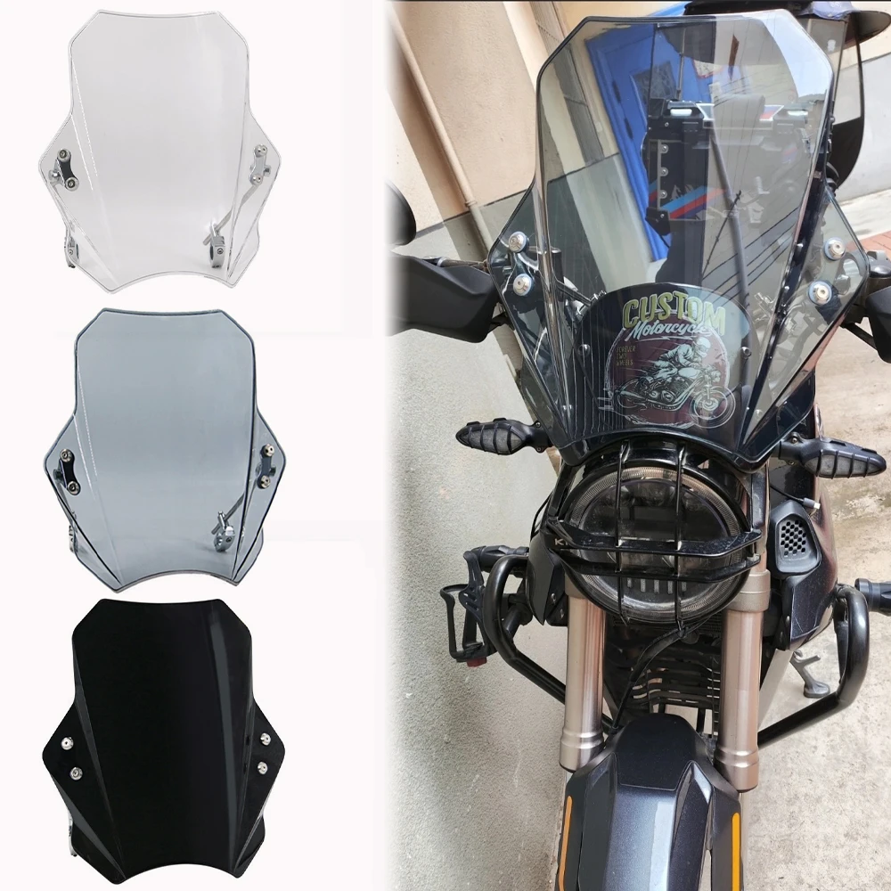 FOR Trident 660 Trident660 2021 2022 motorcycle modification 22 25 28MM Handlebar adjustable metal bracket Universal Windshield