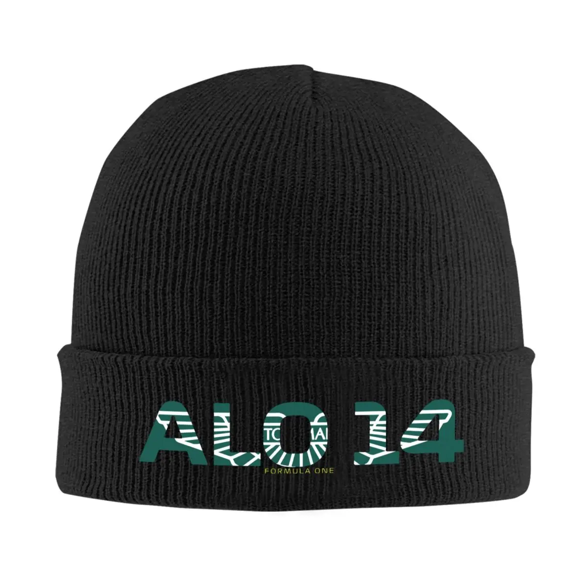 Fernando Alonso Racing Hat Autumn Winter Skullies Beanies Warm Aston Martin Caps Unisex Skullcap