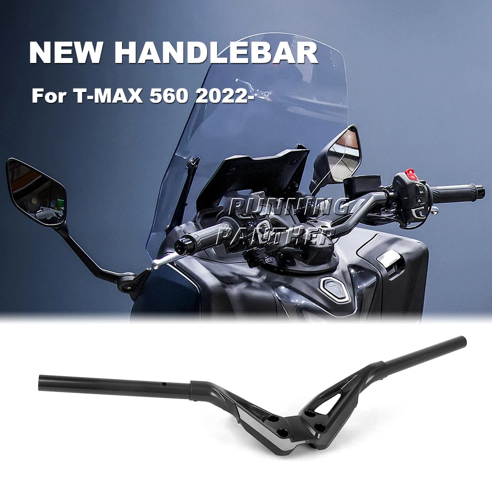 New Durable Handlebar Motorcycle Accessories Riser Bar Aluminum For Yamaha T-MAX 560 TMAX560 T-MAX560 T-Max 560 2022 2023 2024