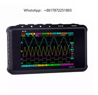DS213 DSO213 Mini Portable Digital Oscilloscope  4 Channels 15MHz Bandwidth 100Msa/s Pocket-Sized Storage Oscilloscope