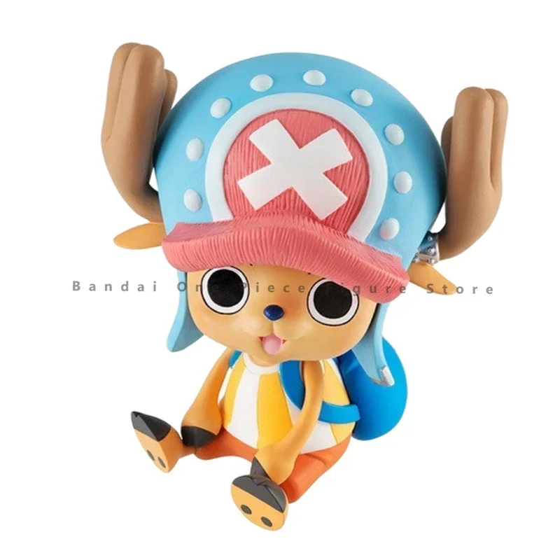 En Stock Original Mega House Bandai Look up Chopper figura de acción juguete de animación regalo modelo coleccionista Anime genuino