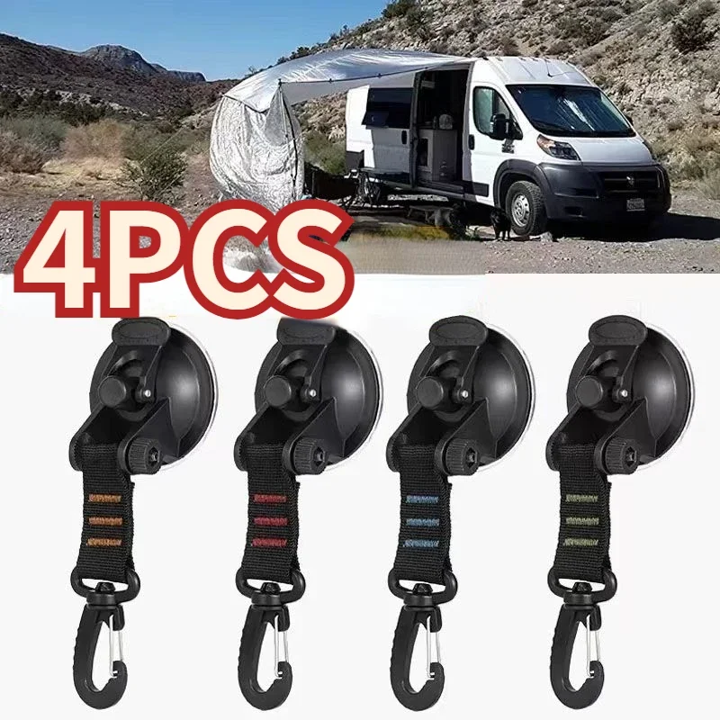 

Tent Fixing Hook Hooks Car Travel Climbing Portable Clothes Rack Vacuum Heavy Duty Coat Hangers Suction Cups Camper