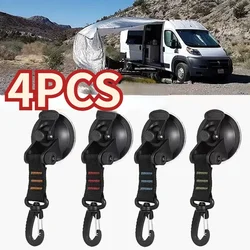 Tent Fixing Hook Hooks Car Travel Climbing Portable Clothes Rack Vacuum Heavy Duty Coat Hangers Suction Cups Camper