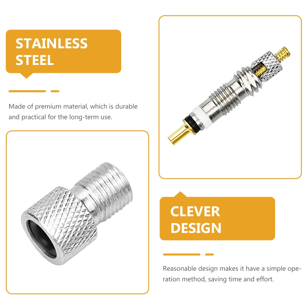 

1Set Valves Core High Quality Mountain Bike Tubeless Core Replacement Bike Tire Accessory Tubeless Valves Stems