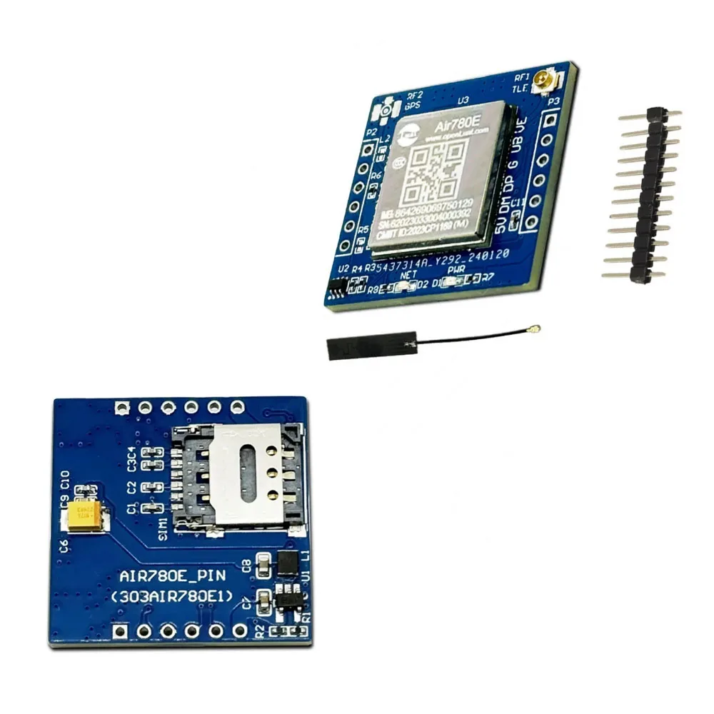 Air780E DTU 4G Module LTE Multi-Standard Module Ultra-small 4G Module Iot Serial Communication Data Transparent Transmission