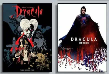 Dracula Untold Horror Movie Artwork Print Art Canvas Poster For Living Room Decor Home Wall Picture