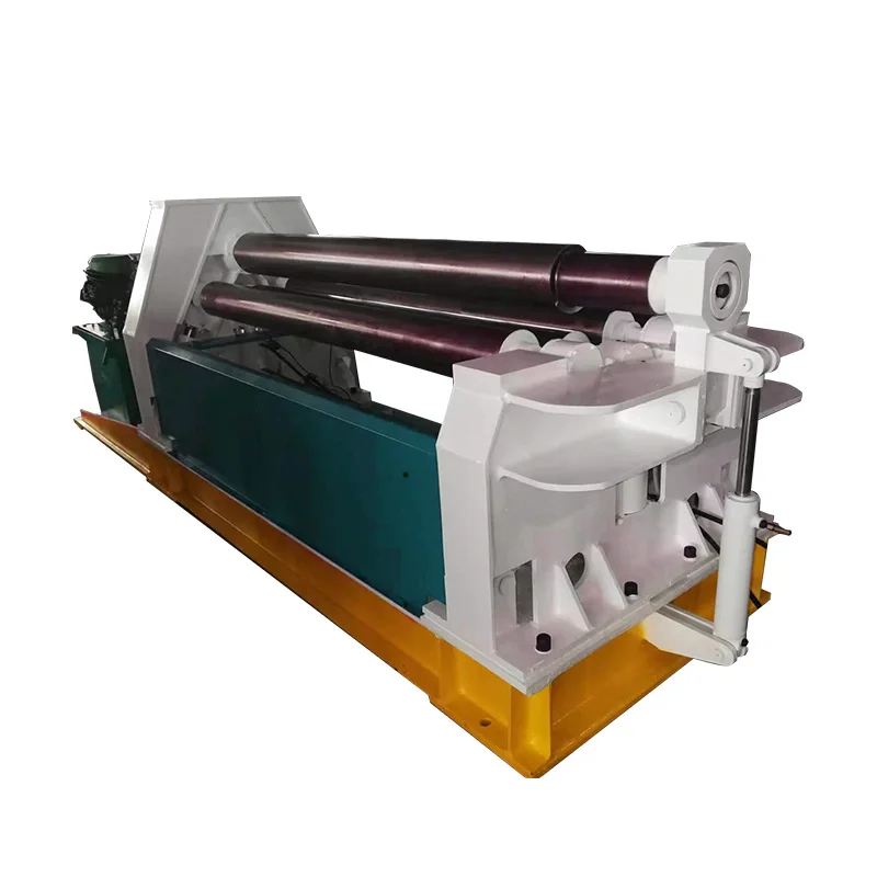 4 roller cnc plate bending machine metal plate rolling machine 4-roller plate rolling machine