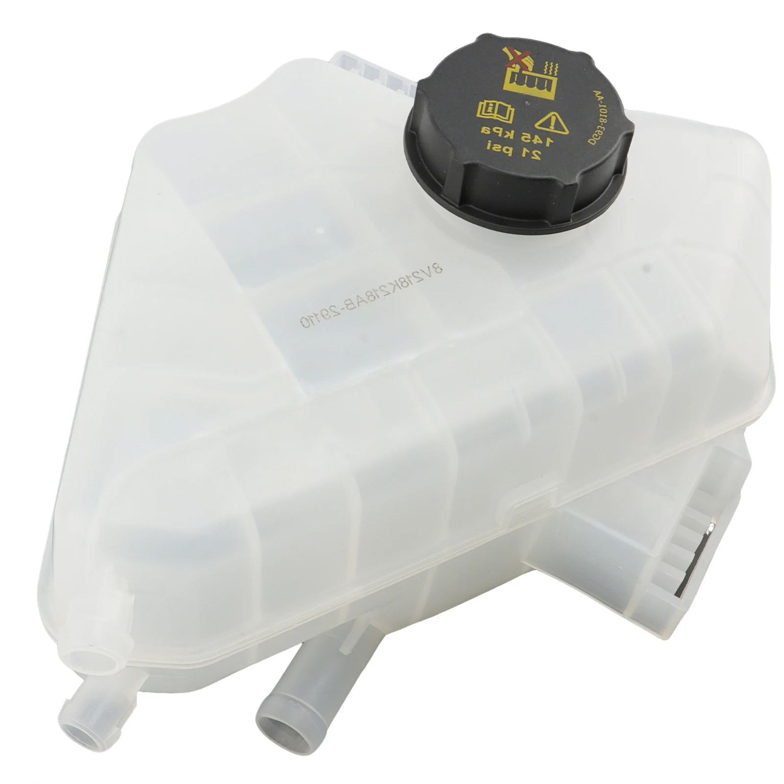 Radiator Coolant Reservoir Overflow Tank with Cap Antifreeze tank 8V218K218AB 8V21-8K218-AB 1513111 For Ford Fiesta L4 1.6-litre