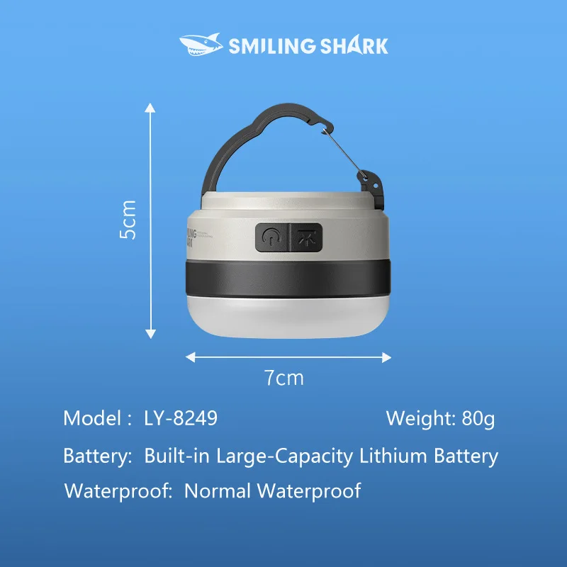 NATFIRE-luz de Camping LV10 recargable por USB C, linterna de emergencia de 230 horas con 5 colores, para tienda de campaña al a