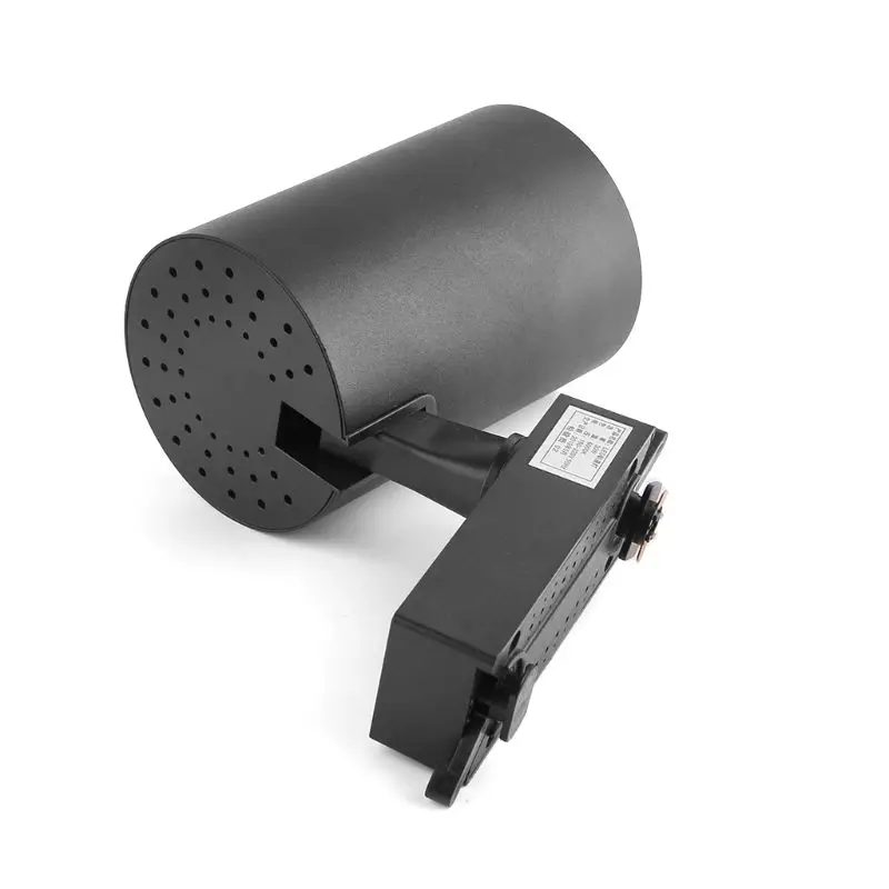 Black Track LED Light COB Spotlights Lamp Tracking Fixture For Store Shop