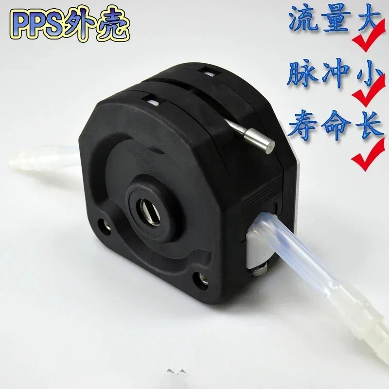 KZ25، من المضخة التمعجية سريعة التحميل، يمكن أن تحمل خراطيم 15243536، ≥6000 مل/دقيقة.