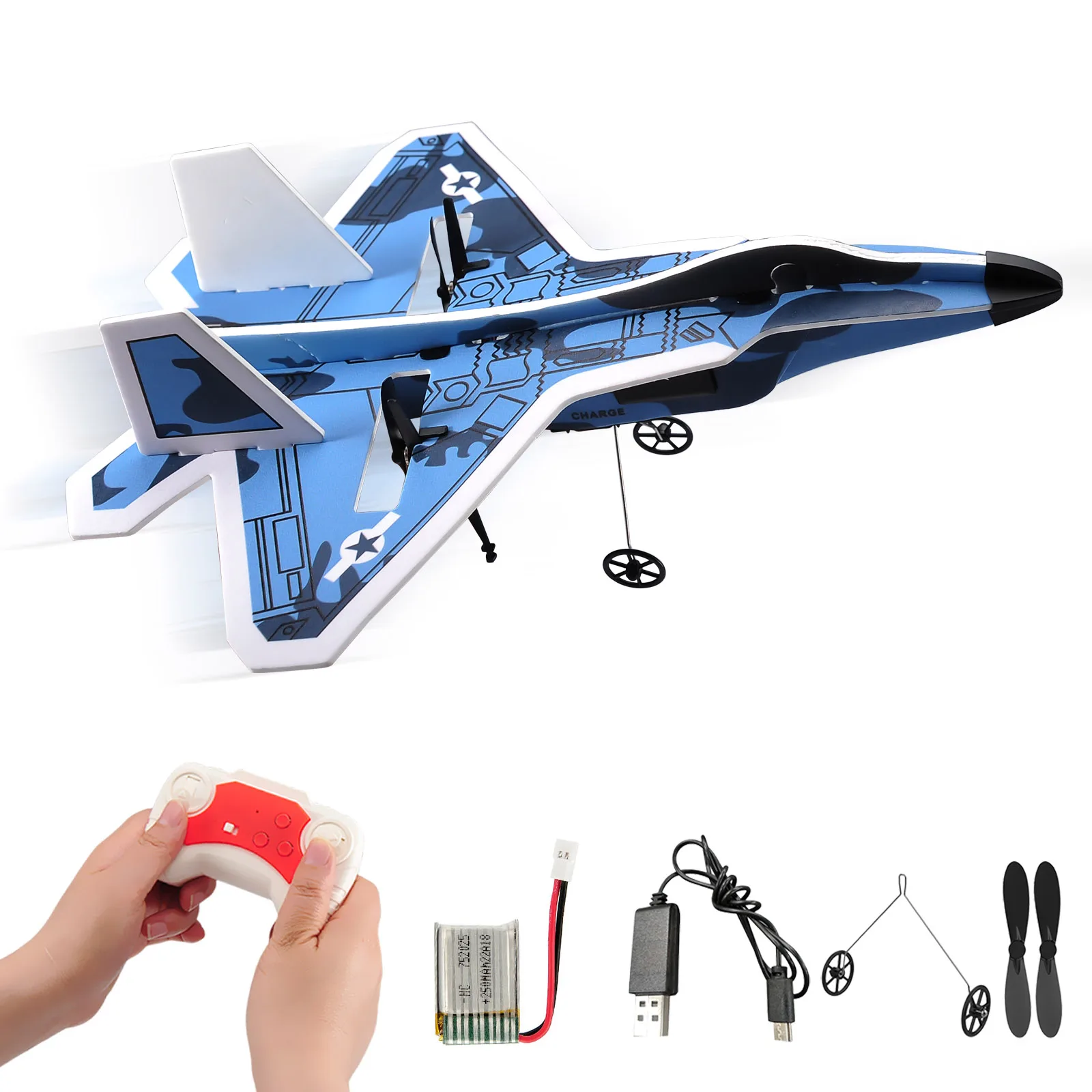 Mini Rc Plane 2.4G …