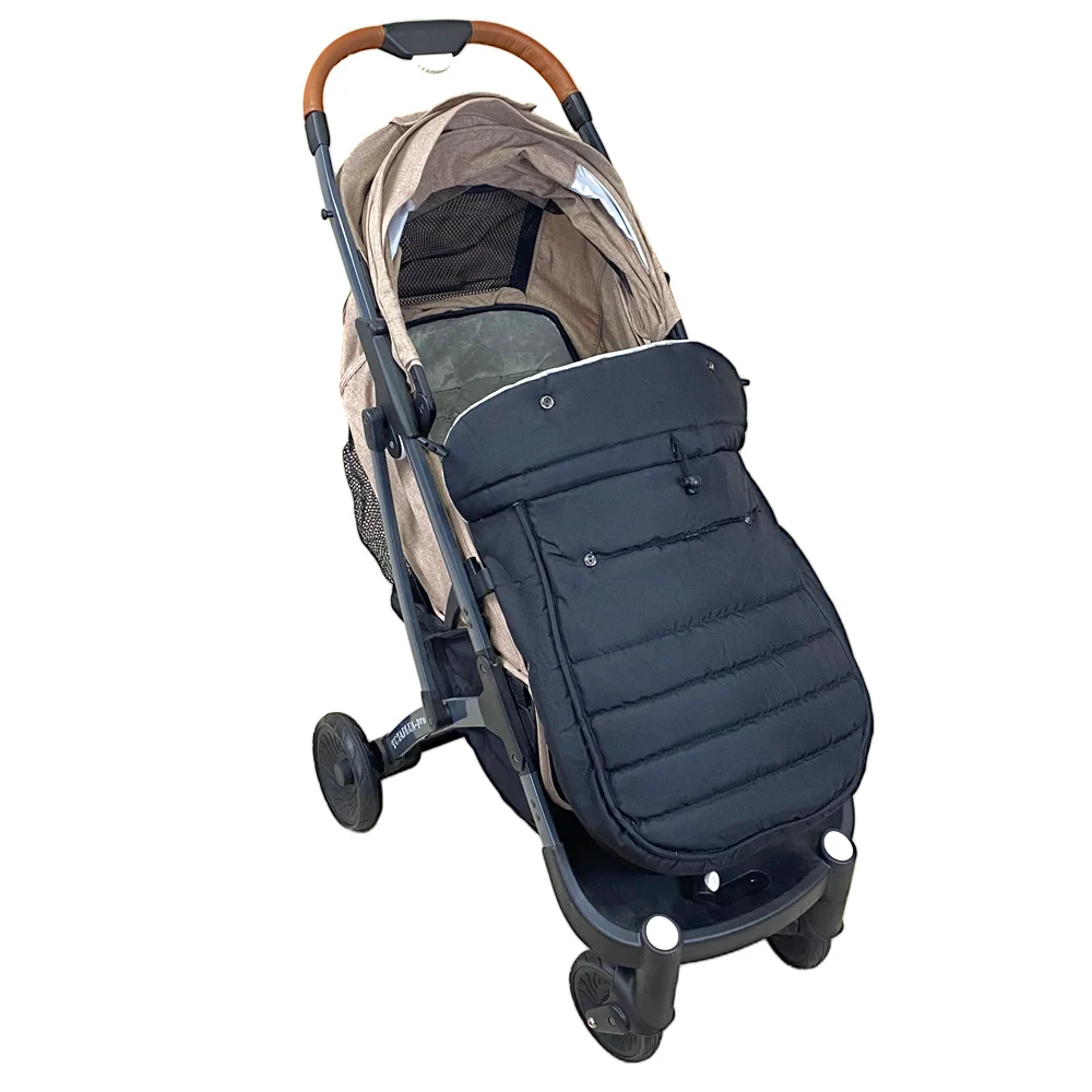 العالمي 6-36 متر الشتاء عربة طفل Footmuff كيس النوم الدافئ الثلوج الشتاء عربة طفل كيس النوم #2